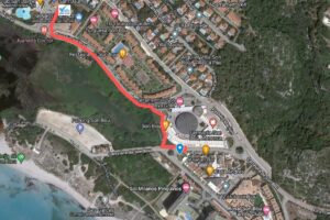 Anfahrt nach Sant Jaime