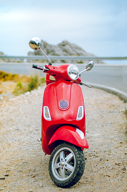 Motorradverleih Menorca