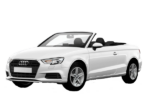 Audi A3 Convertible Rental at Menorca Airport