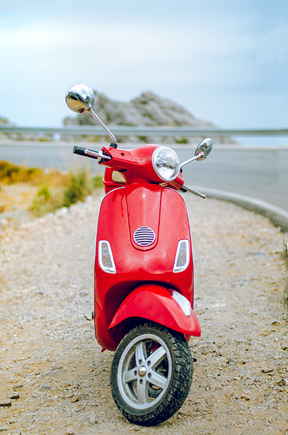 Scooter rental in menorca