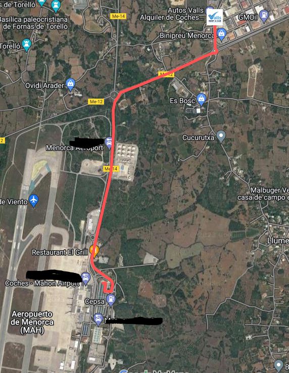 Location de voiture à l'aéroport de Minorque de € 2 - Annulation GRATUITE