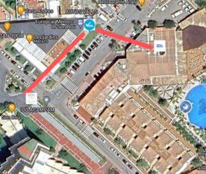 Son Bou to Melia y Royal Alquiler coches Son Bou Melia hotel y Royal Son Bou