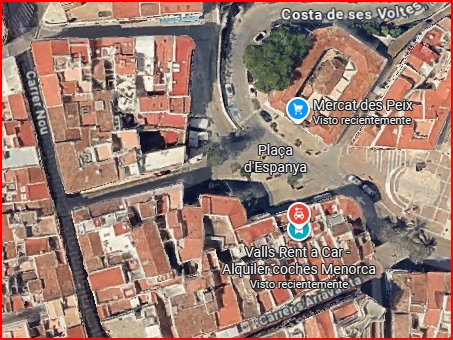 autos-valls-mahon-centro Alquiler coches Mahón Centro